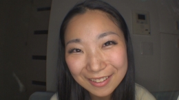 フェチ：レズ：ベロガラス舐め