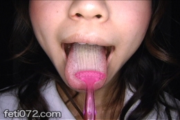 フェチ：その他：女子校生 歯磨き＆舌ベロ磨き観察