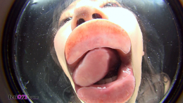 フェチ：レズ：大浦真奈美ちゃんんと2人きりで…『バーチャルベロちゅう～』