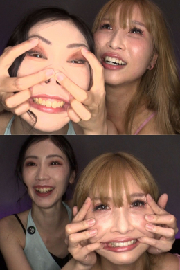 【高身長スタイル抜群メガトン美女の共演♥【顔面変形バトル作品!!】骨肉のNO.1キャバ嬢争い!?】
【姉妹サイトBBMoviesから先行発売された作品がフェチ072でも解禁 第2弾‼】
168cmの小松杏さん❤︎
172cmの松野蘭さん❤︎

黒髪の小松杏さん❤︎
茶髪の松野蘭さん❤︎

アンとランw
なんかシンパシー感じる2人なんだよなー
2人とも性格もすっごい良いし◎

引き合わせたら面白そーだなってw

だけどお2人ともプライドはそんじょそこらの人より
ありますからねー

これは譲れないみたいなんがやっぱ撮影中にあったのかな?!

おもろい作品になりましたので
是非Xでの投票と御意見をお待ちしてマッスル!!!

【対決内容】
〇根性試しの!!ゴムパッチン対決...
〇牛乳を口に含んで笑い我慢!!セルフ変顔対決（手ナシ＆手アリ）
○ 牛乳を口に含んで笑い我慢!!開瞼器&開口器で爆笑フェイスw
○お互いの美人顔を変顔手弄り...
○お互いの美人顔を顔スト顔面変形...
○敵意剥き出しのラストは顔スト相互ビンタでカオス状態!!!