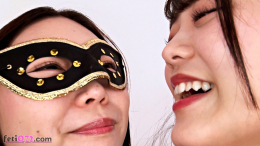 フェチ：レズ：仕上げはお姉さ～ん!!〖麻衣奈と歯医者さんゴッコ♥〗自撮りで歯磨き＆ブラッシング指導!!